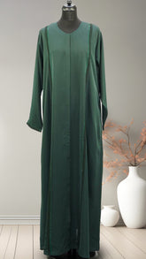 Classic Lace Work Abaya